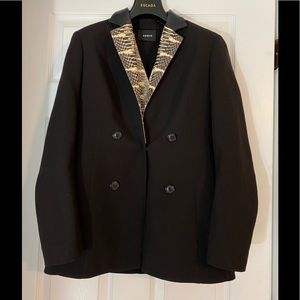 AKRIS LUXURY Snake Vest&Jacket OBO